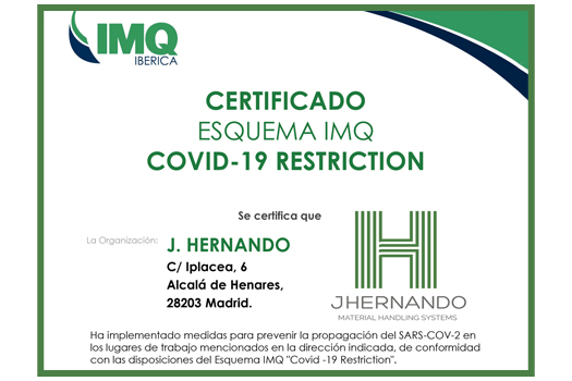 Covid-19 restriction en jhernando